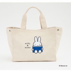 Miffy & Books Side Button Mini Tote